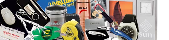 Sampling of Available Promotional Products